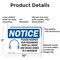 Signmission Please Respect Our Neighbors, 10 in W x Rectangle, Aluminum OS-2PACK-NS-A-710-L-17569 - alternate 4